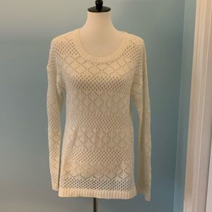 Pink Rose brand sweater in off white size Large